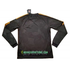 Koszulka AS Roma Trzeci Stroje Piłkarskie 2017/18 Długi Rękaw